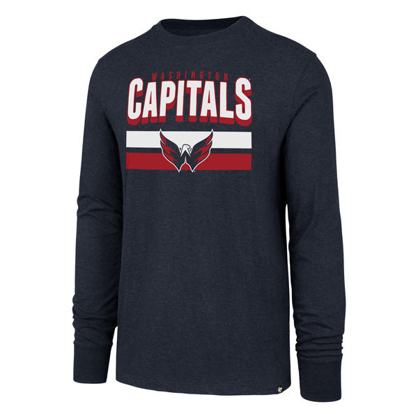 Washington Capitals  L/S Navy T-Shirt
