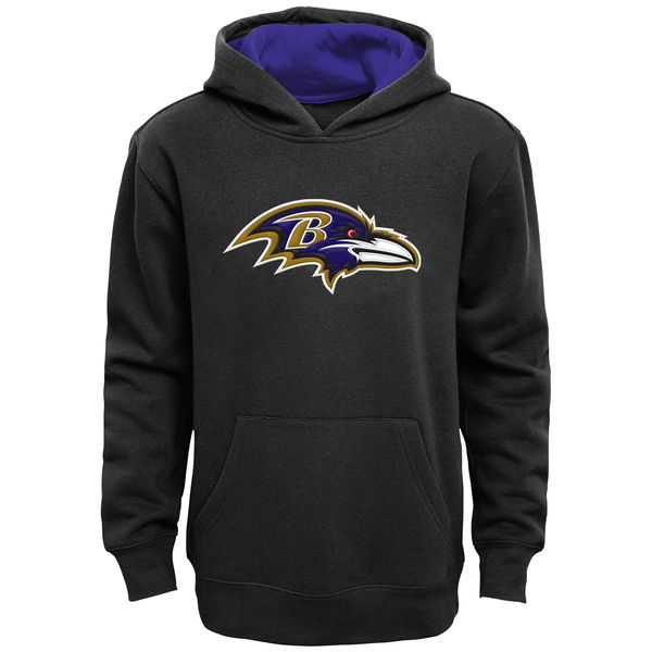 Baltimore Ravens Toddler Black Hooded Sweatshirt