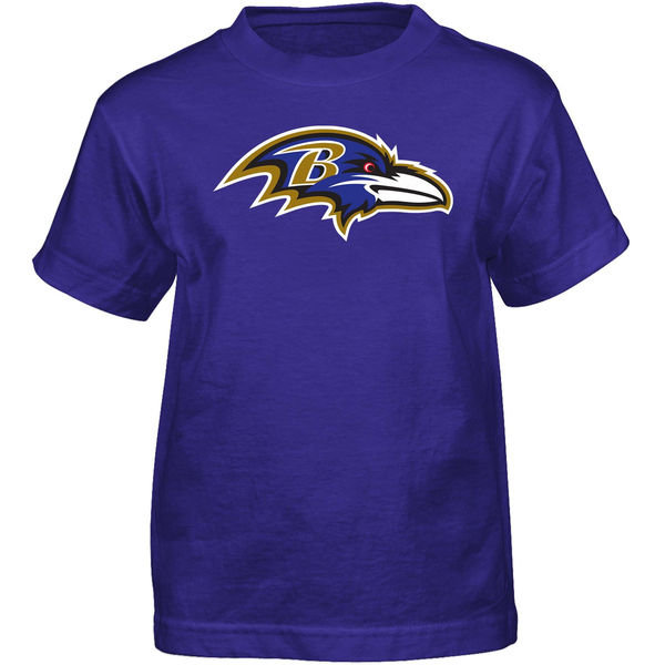 Baltimore Ravens Youth Basic Logo S/S T-Shirt