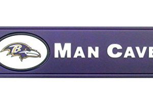 Baltimore Ravens Man Cave Sign 24 inX 8 in.