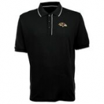 Baltimore Ravens Black Elite S/S Polo Shirt