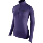Baltimore Ravens Ladies Purple Tailgate Performance 1/4 zip Top