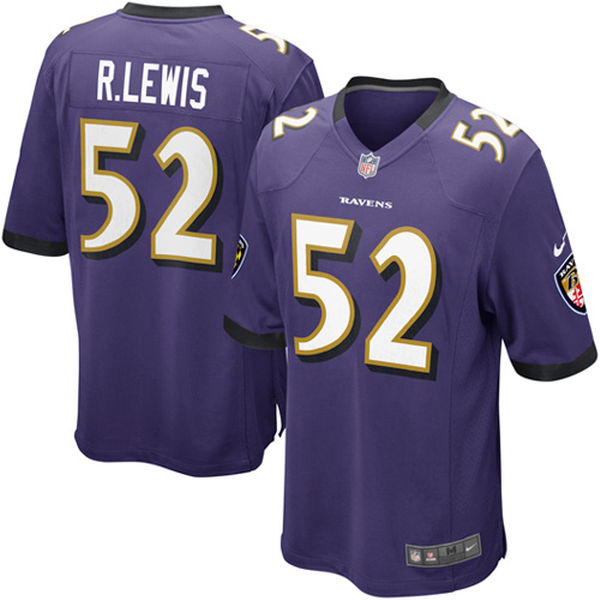 Baltimore Ravens Youth Purple Ray Lewis Jersey