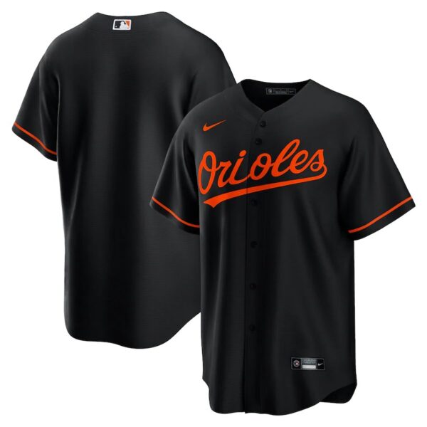 Baltimore Orioles Black Alternate Jersey (Month Size )