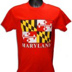 Maryland Flag S/S T-Shirt (RED)