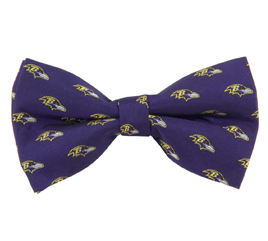 Baltimore Ravens Repeat Bow Tie