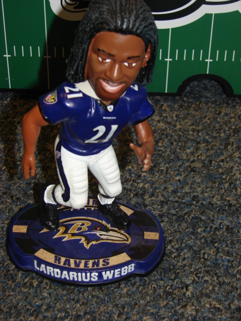 Baltimore Ravens Lardarius Webb Bobblehead