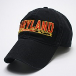 University of Maryland  Black Logo Cap