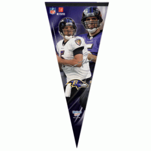 Baltimore ravens Joe Flacco Premium Pennant