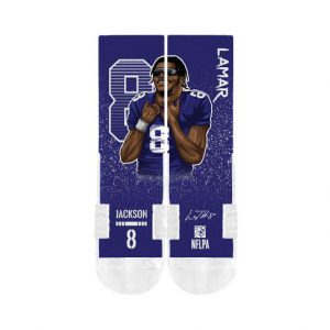 Baltimore Ravens Lamar Jackson Socks #3