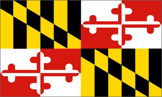 Maryland State Flag 5ft X 3 ft.