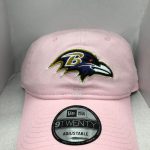Baltimore Ravens Pink Adjustable Cap (Full Logo)