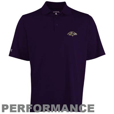 Baltimore Ravens Purple Polo by Antigua