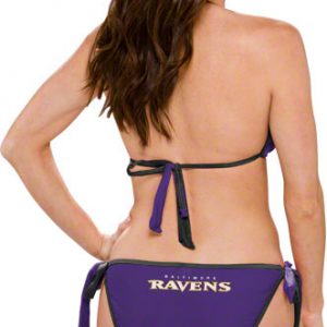 Baltimore Ravens Ladies String Bikini