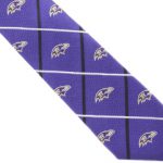 Baltimore Ravens Silverline Necktie