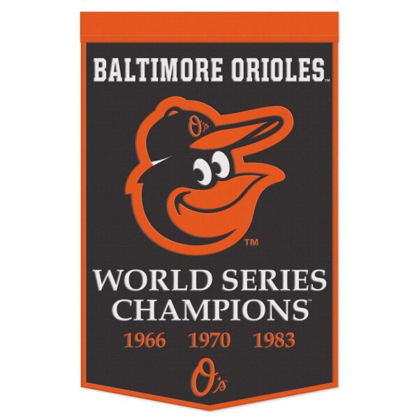 Baltimore Orioles Dynasty Banner
