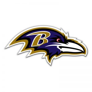 Baltimore Ravens 12in. Car Magnet