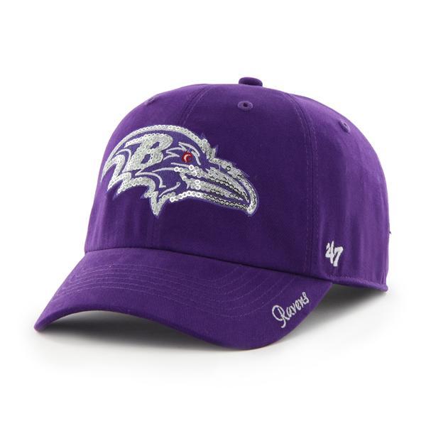 Baltimore Ravens Ladies Sparkle Cap