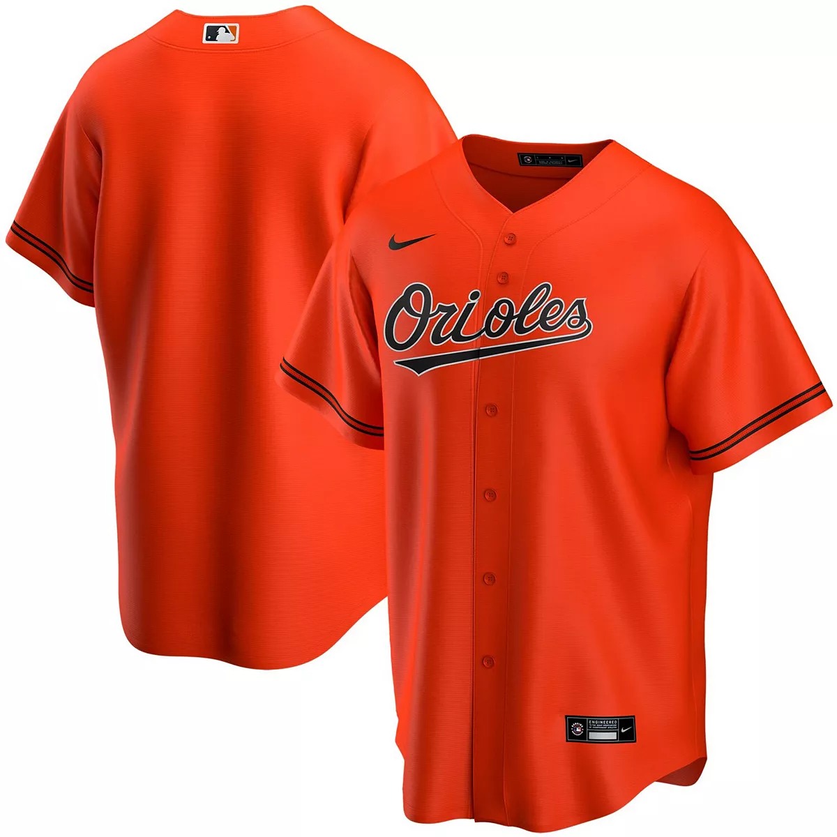 orange baltimore orioles jersey