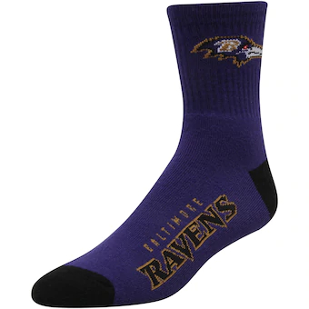 Baltimore Ravens Purple Socks