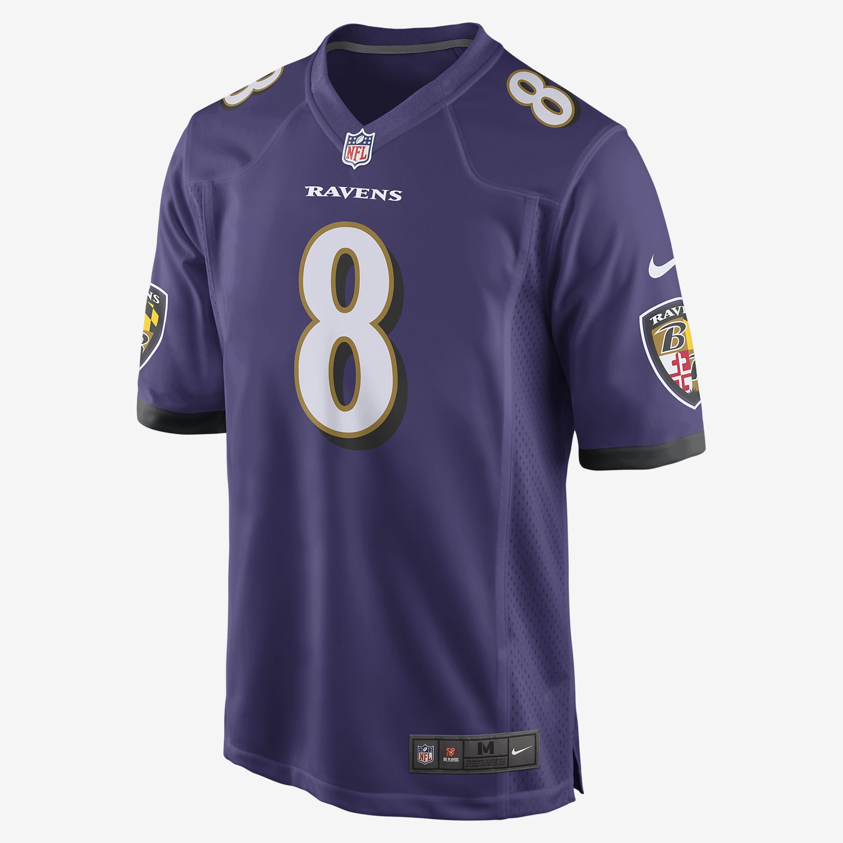 lamar jackson youth xl jersey