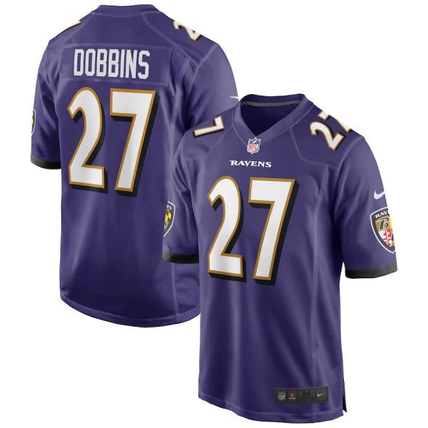 Baltimore Ravens J.K. Dobbins Purple Game Jersey