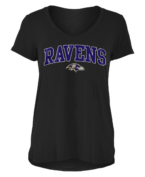 Baltimore Ravens Ladies S/S Top