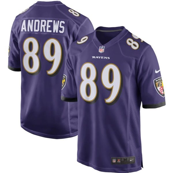 Baltimore Ravens Mark Andrews Purple Jersey