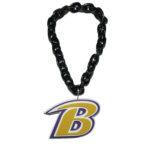 Baltimore Ravens Fan Chain (Black)