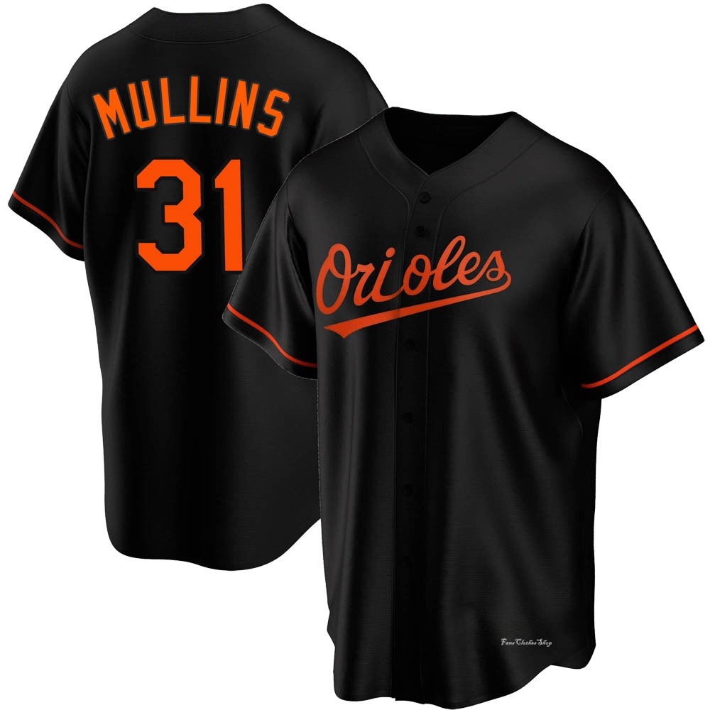 Baltimore Orioles Cedric Mullins Black Replica Jersey