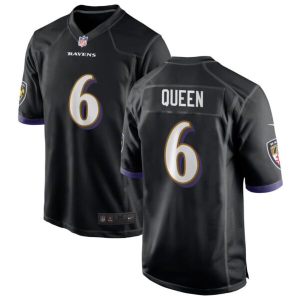Baltimore Ravens Patrick Queen Youth Jersey (Black)