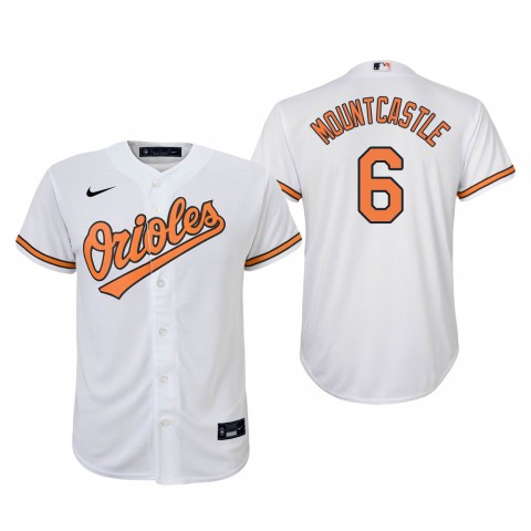 Baltimore Orioles Ryan Mountcastle Youth Home Jersey | Baltimore Sports ...