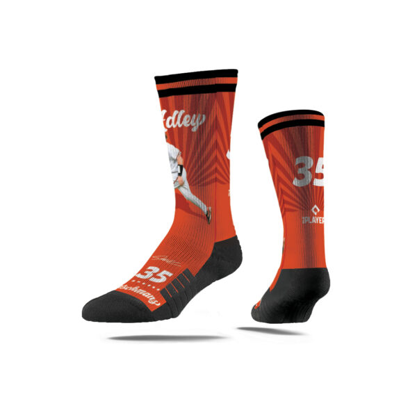 Baltimore Orioles Adley Rutschman Socks ( Orange) - Image 2