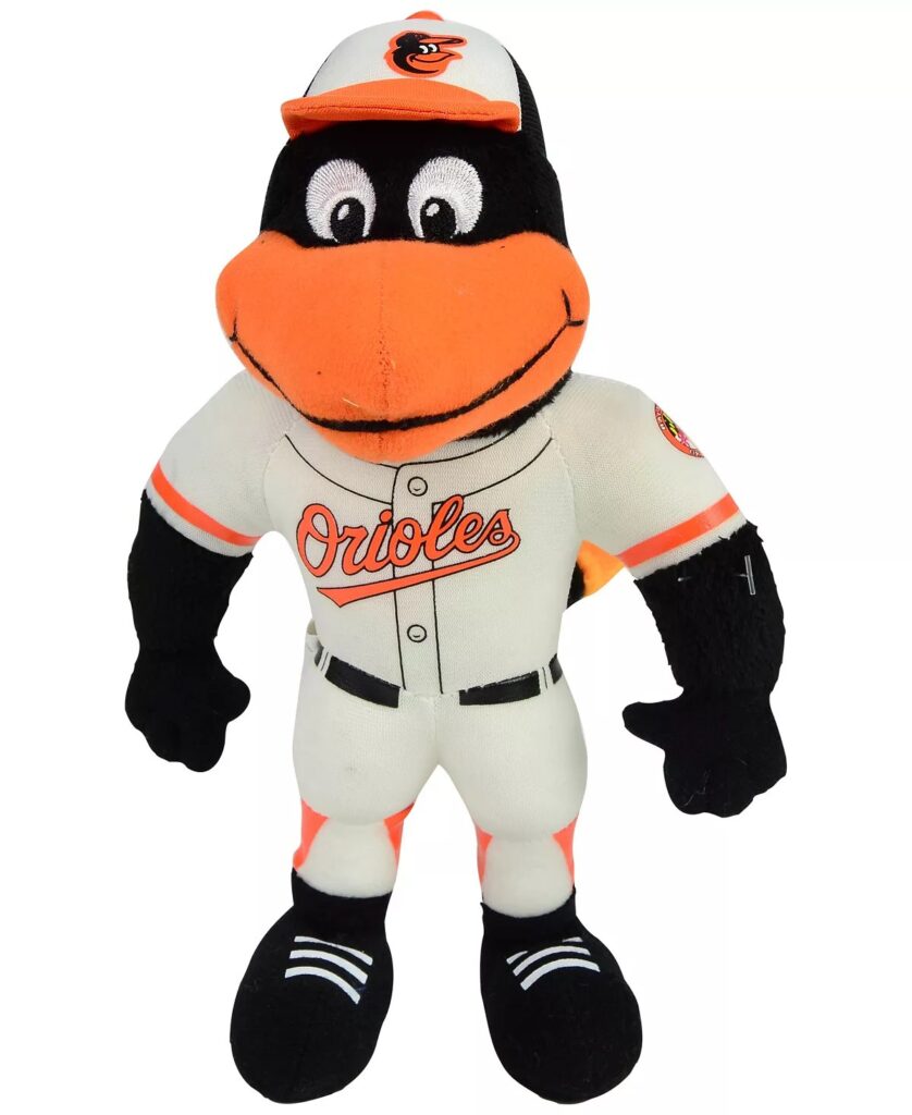 Baltimore Orioles 8 inch Plush Oriole Bird Baltimore Sports Store