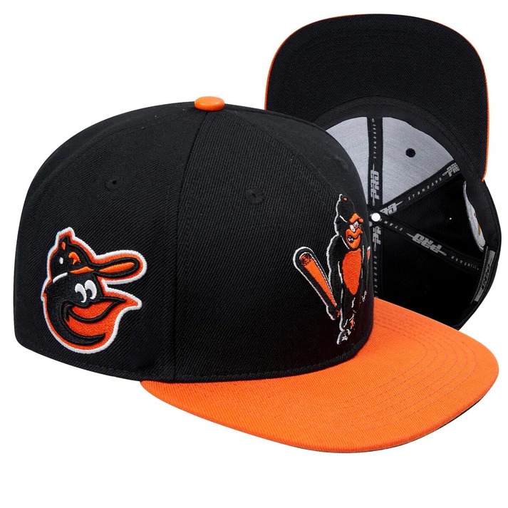 Baltimore Orioles Angry Bird Snapback (Black)