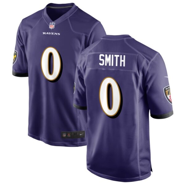 Baltimore Ravens Youth Roquan Smith Purple Jersey
