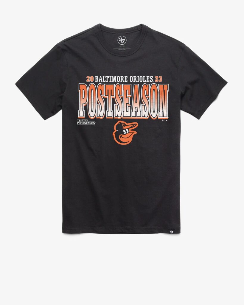 Baltimore Orioles 2023 Post Season T Shirt Baltimore Sports Store