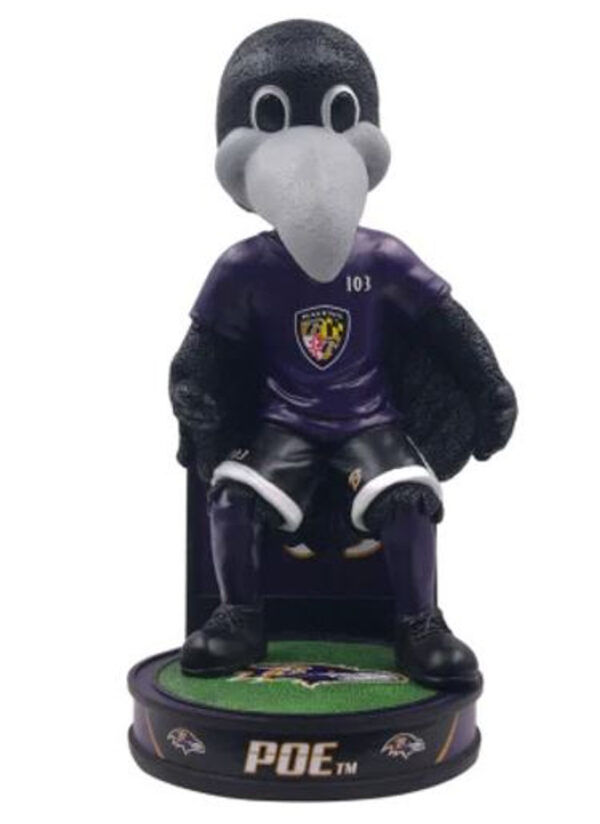 Baltimore Ravens Poe Hero Bobblehead (2023)
