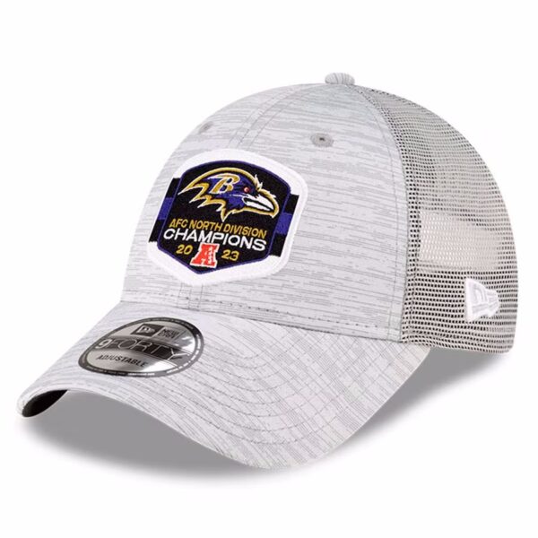 Baltimore Ravens 2023 AFC North Division Champion Sideline Cap