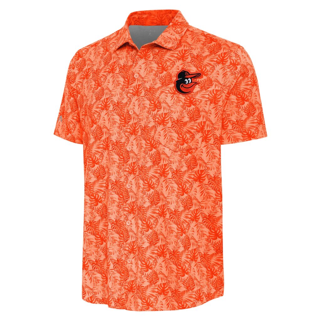Baltimore Orioles Floral Print Shirt Baltimore Sports Store