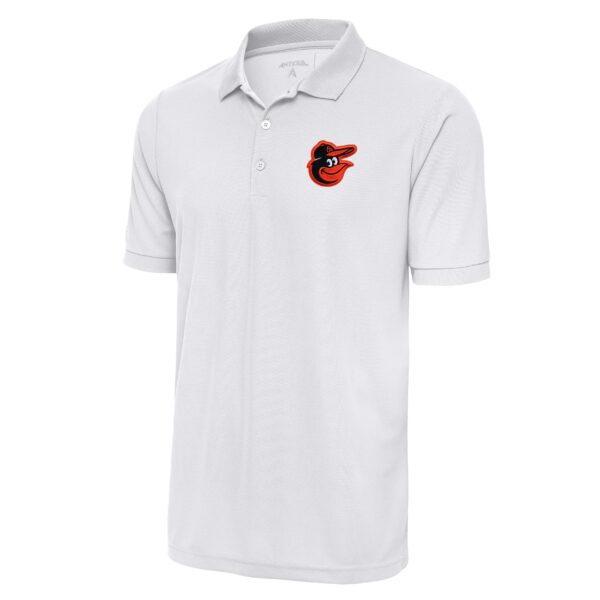 Baltimore Orioles White Desert Dry S/S Polo Shirt