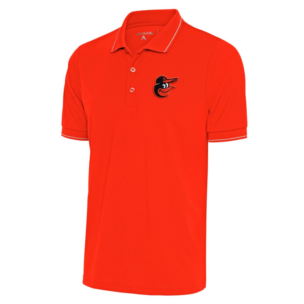 Baltimore Orioles Orange Affluent S/S Polo Shirt Baltimore Sports Store