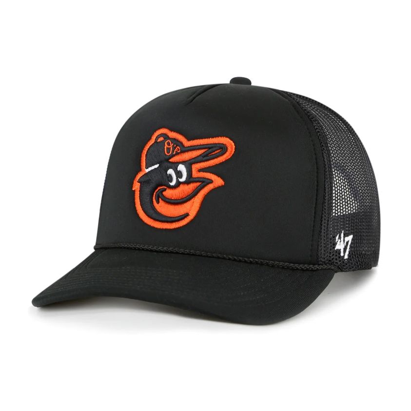 Baltimore Orioles Foam Mesh Trucker Cap