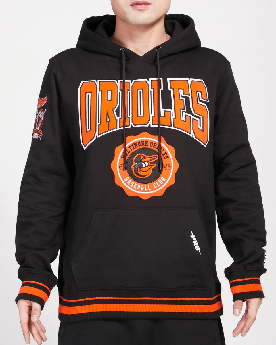 Baltimore Orioles Pro Standard Emblem Hooded Sweatshirt