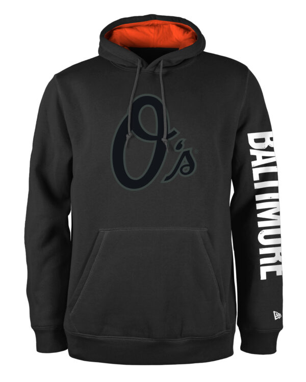 Baltimore Orioles City Connect Black O Hooded Sweatshirt