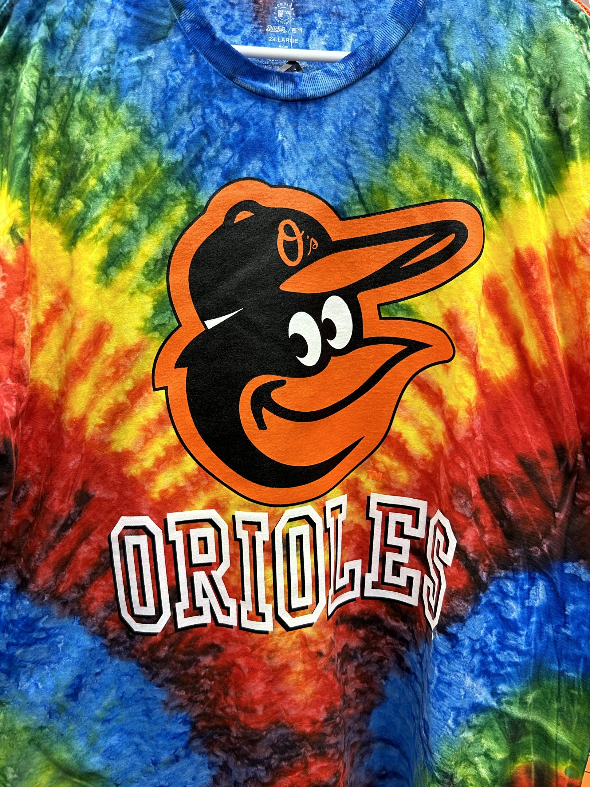 Baltimore Orioles Multicolor Tie Dye S/S T-Shirt