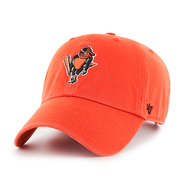 Baltimore  Orioles Orange Angry Bird Adjustable Clean Up Cap