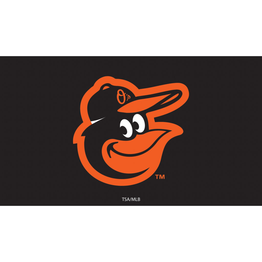 Baltimore Orioles Mat ( BLACK ) Baltimore Sports Store