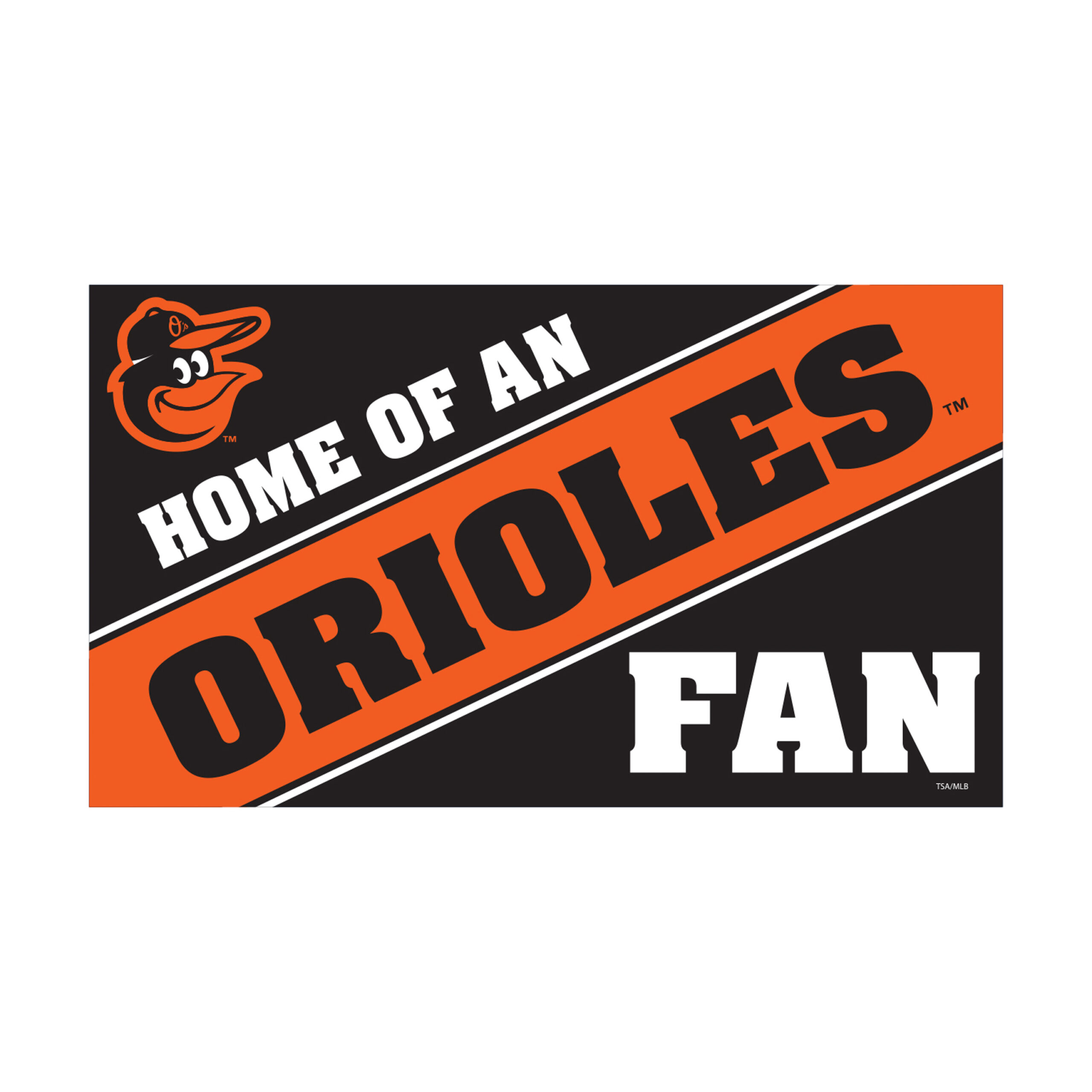 Baltimore Orioles Welcome Mat ( Home)