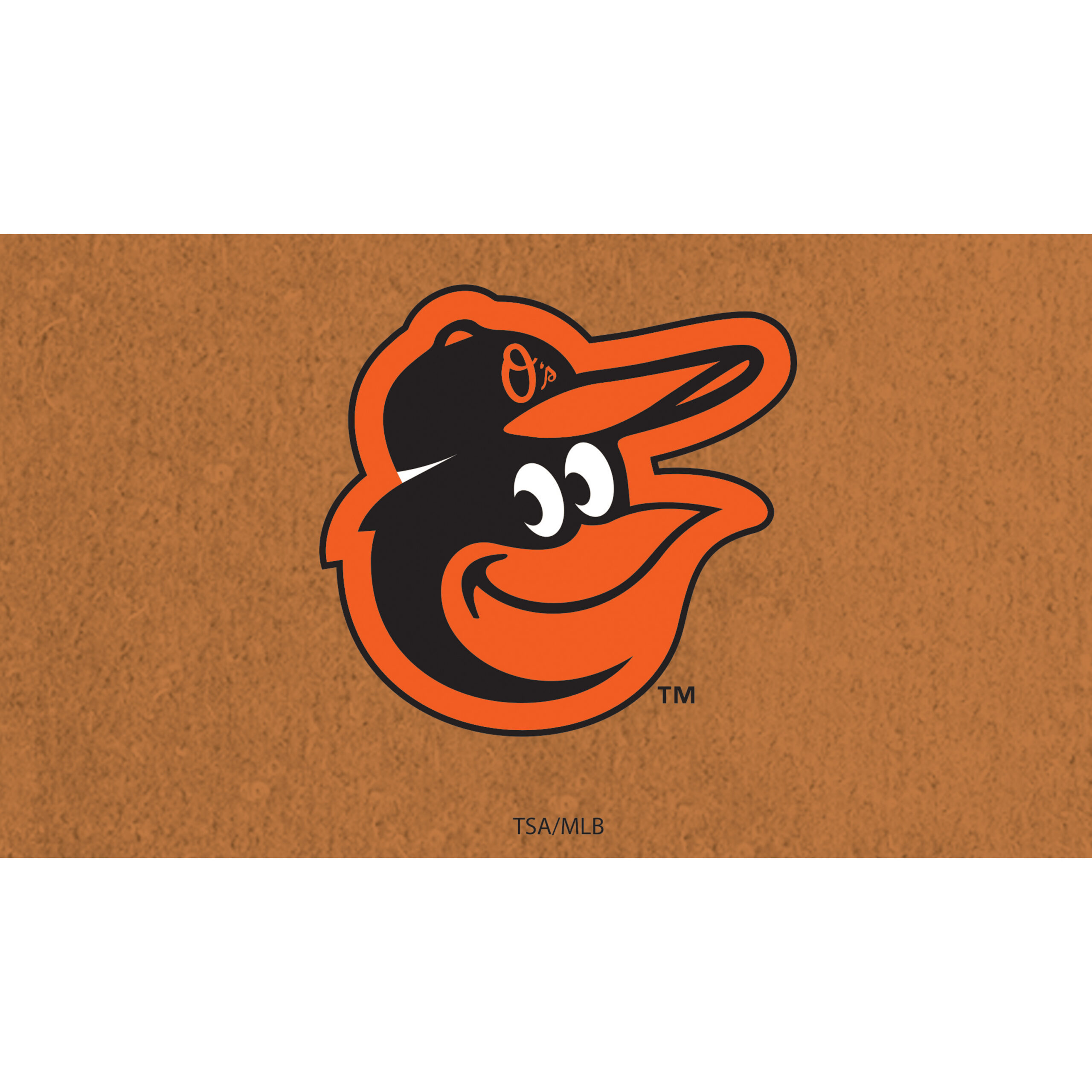Baltimore Orioles Welcome Mat ( Tan )